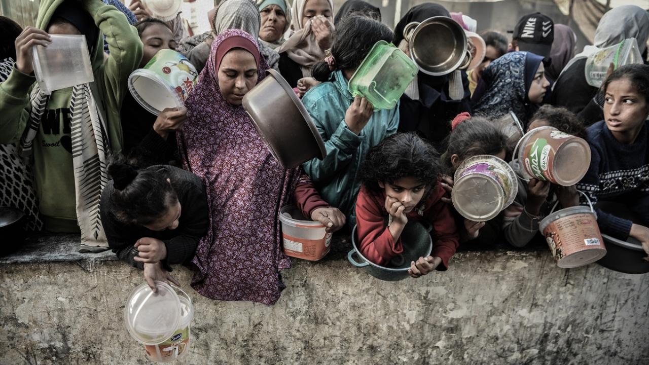  Gazze deki yetersiz beslenme nedeniyle son derece endişeliyiz 